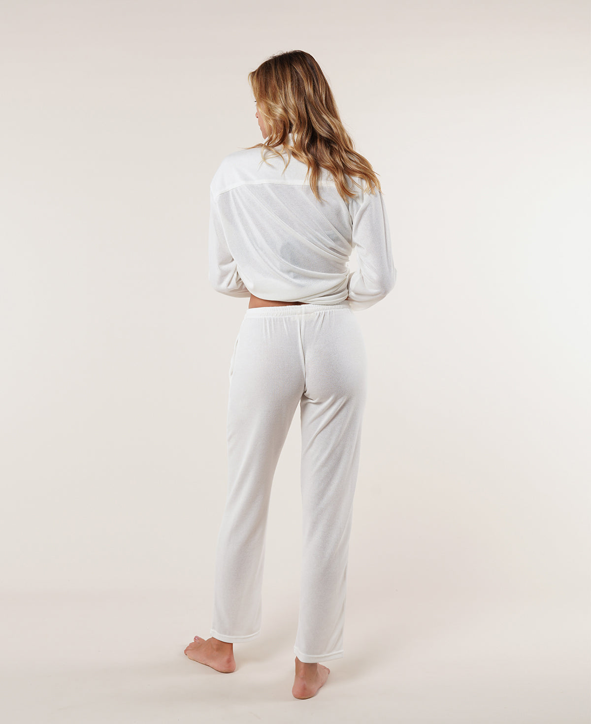 Basic - Pants - White